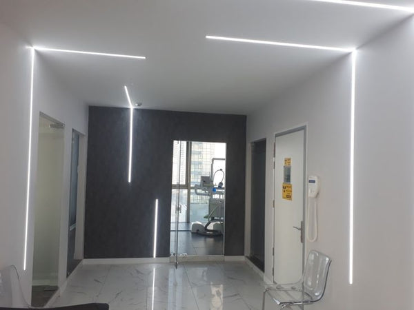 Load image into Gallery viewer, 8ft (94'') Trimless Mud-In LED Channel - (635)