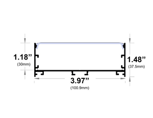 8ft (94'') LED Channel - (1100)