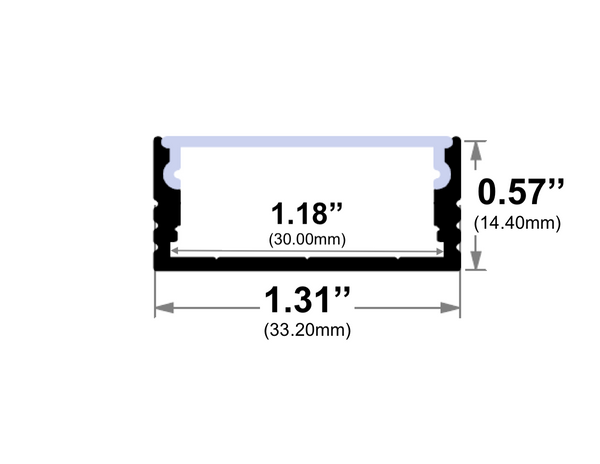 8ft (94'') LED Channel - (1930)