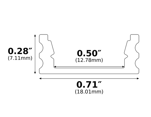 Load image into Gallery viewer, 8ft (94'') LED Channel - (1970)