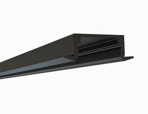 8ft (94'') Recessed Black LED Channel - (1972BB)
