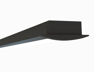 8ft (94'') Recessed Black LED Channel - (1972B)