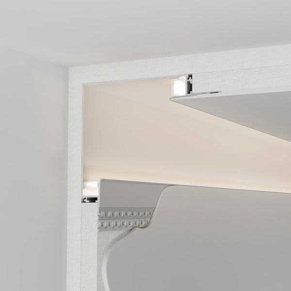 Load image into Gallery viewer, 8ft (94'') Trimless Mud-In LED Channel - (650)