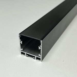 8ft (94'') Square Black LED Channel - (435BB)