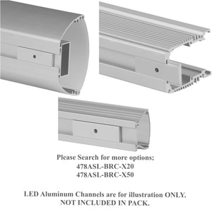 Flat Surface Mounting Bracket (10-Pack)