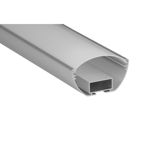 Load image into Gallery viewer, oval pendant suspended led channel opal diffuser