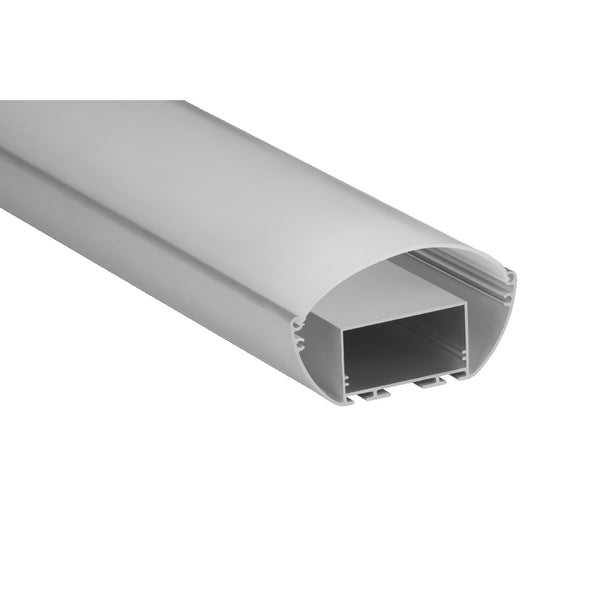 Load image into Gallery viewer, oval pendant suspended led channel opal diffuser