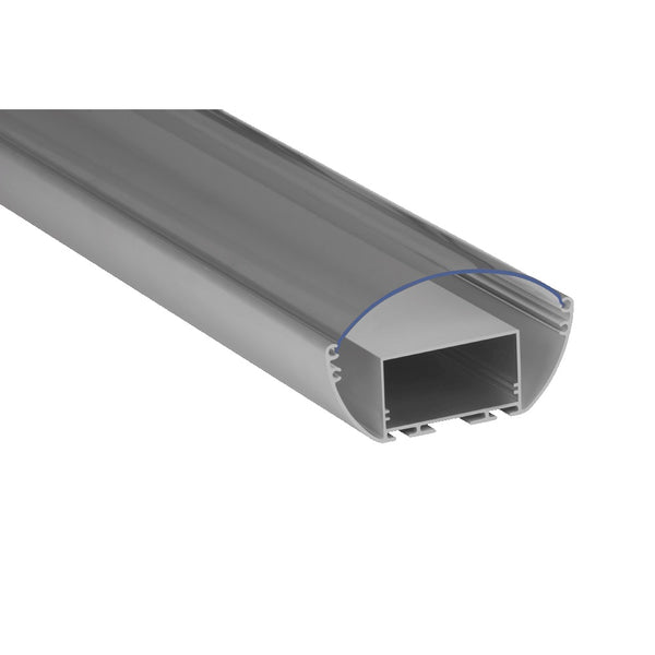 Load image into Gallery viewer, oval pendant suspended led channel clear diffuser