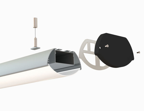 Load image into Gallery viewer, 8ft (94'') Suspended LED Channel - (532)