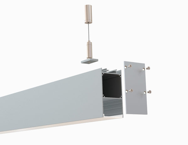 Load image into Gallery viewer, 8ft (94'') Suspended LED Channel - (535)