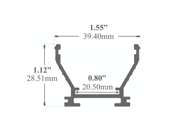 8ft (94'') LED Channel - (701)