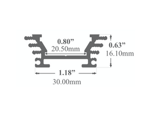 8ft (94'') LED Channel - (703)