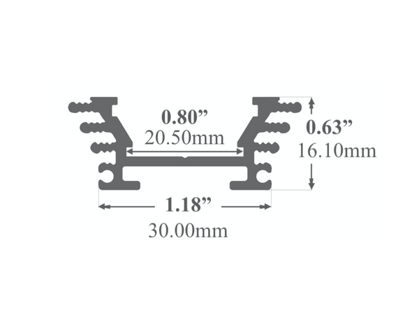 8ft (94'') LED Channel - (703)