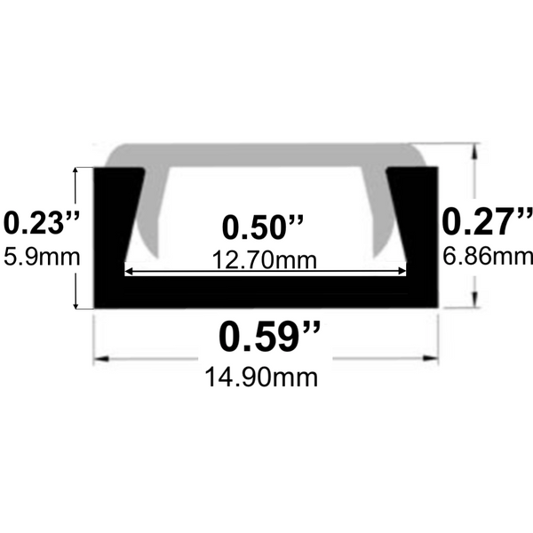 8ft (94'') LED Channel - (981)