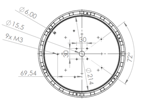 Highbay / Grow Light Housing - AR250