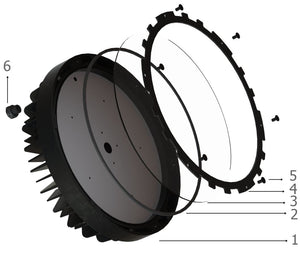 Highbay / Grow Light Housing - AR250