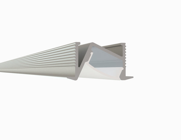 Load image into Gallery viewer, 8ft (94'') Recessed Angled LED Channel - (1922)
