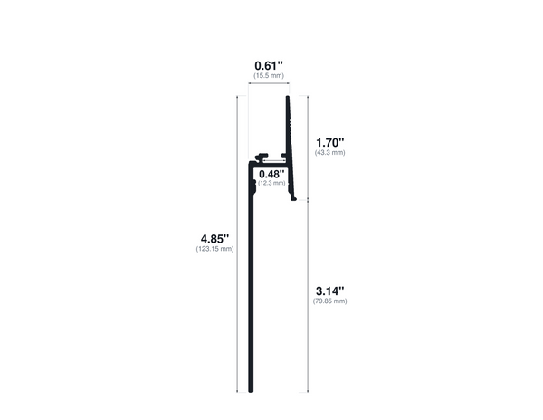 Load image into Gallery viewer, 8ft (94'') Trimless Mud-In LED Channel - (650)
