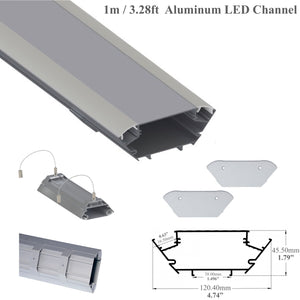Pendant Linear Led Channel - 533 Series - Double Sided