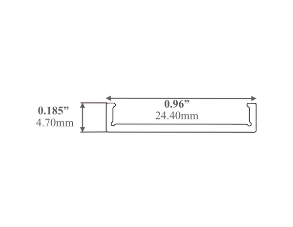 8ft (94'') Bendable LED Channel - (969)