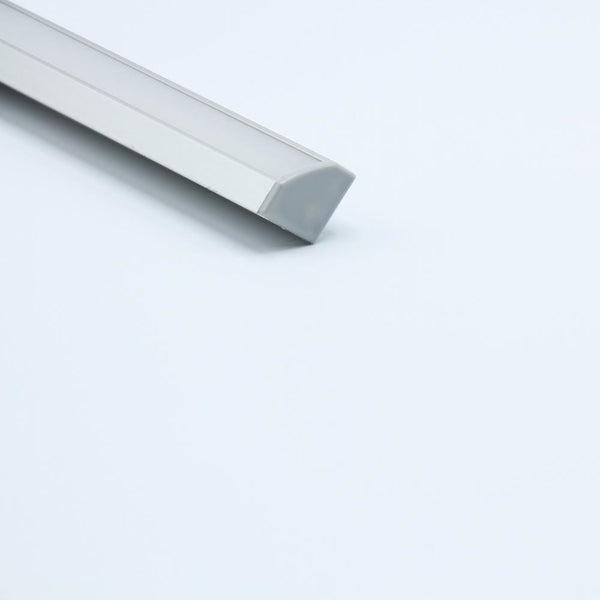 Load image into Gallery viewer, Corner LED Channel 8ft 10ft LED Aluminum Profile Extrusion - Under Cabinet 45 Degree

